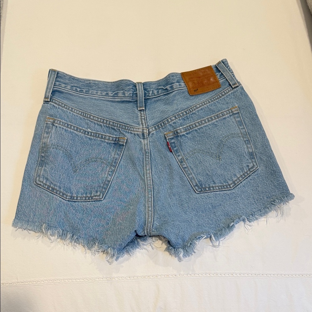 Levi's 501 Women's Classic Blue Jean Shorts